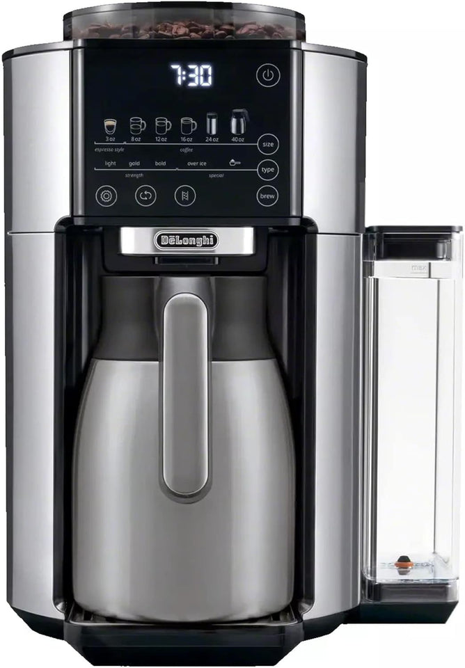 De'Longhi TrueBrew Automatic Coffee Maker with Bean Extract Technology with Thermal Carafe (CAM51035M)