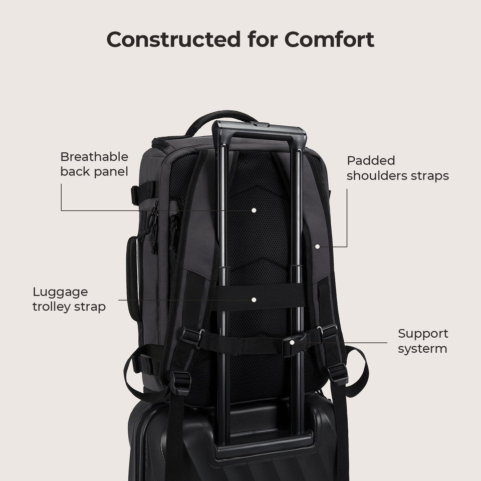 Blast Quick Access 28L-38L Carry On Travel Backpack