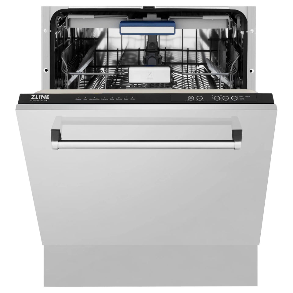 ZLINE 24-Inch Tallac Series 3rd Rack Dishwasher in Stainless Steel, 51dBa (DWV-304-24)